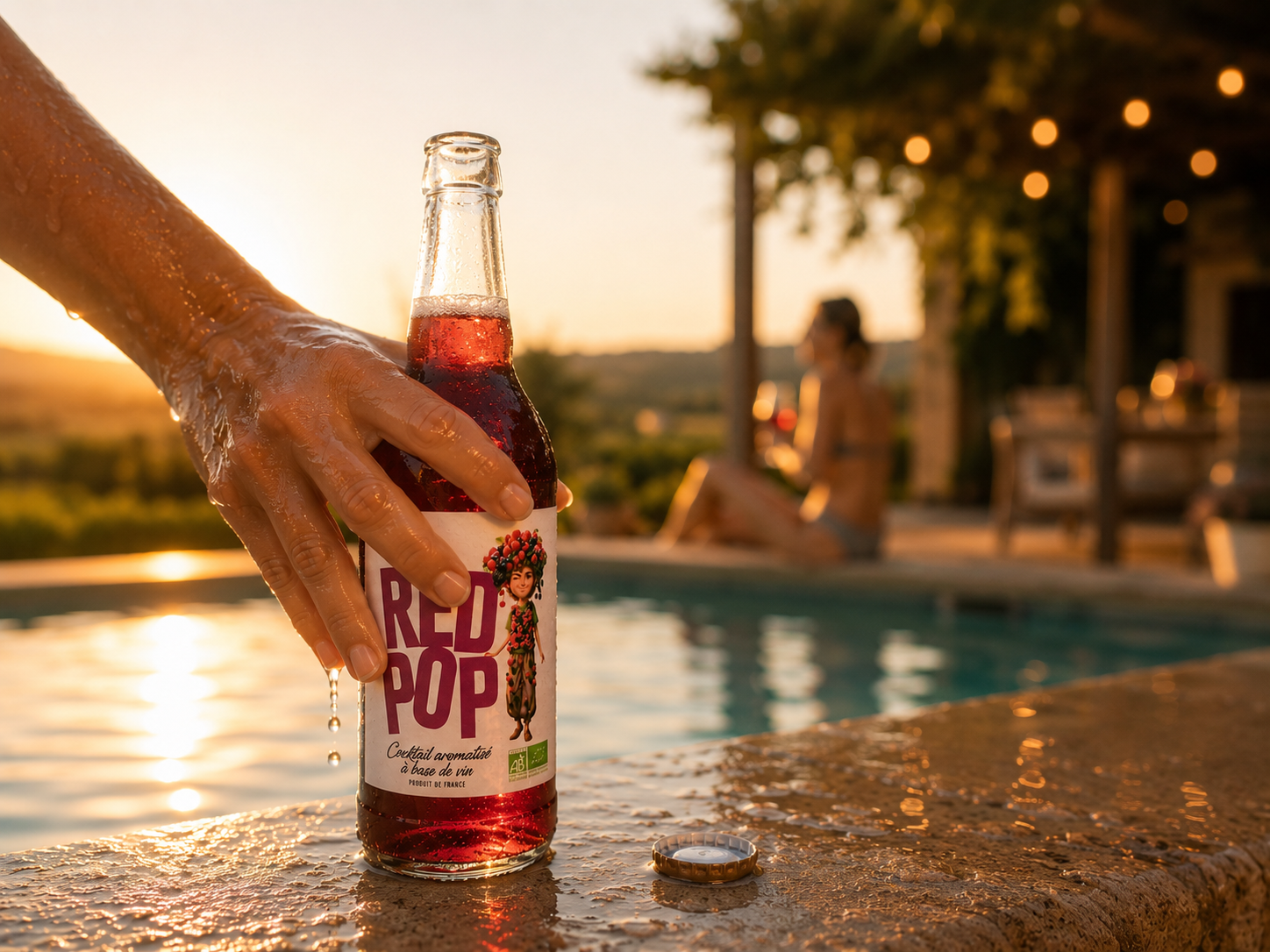 NOUVEAU ! RedPop, un cocktail pétillant et rafraîchissant à base de vin rouge
