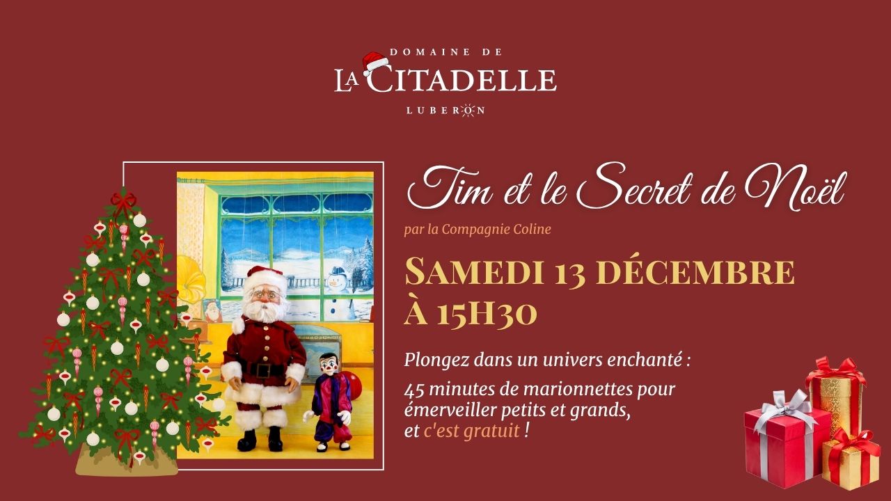 Tim et le Secret de Noël – Spectacle de marionnettes