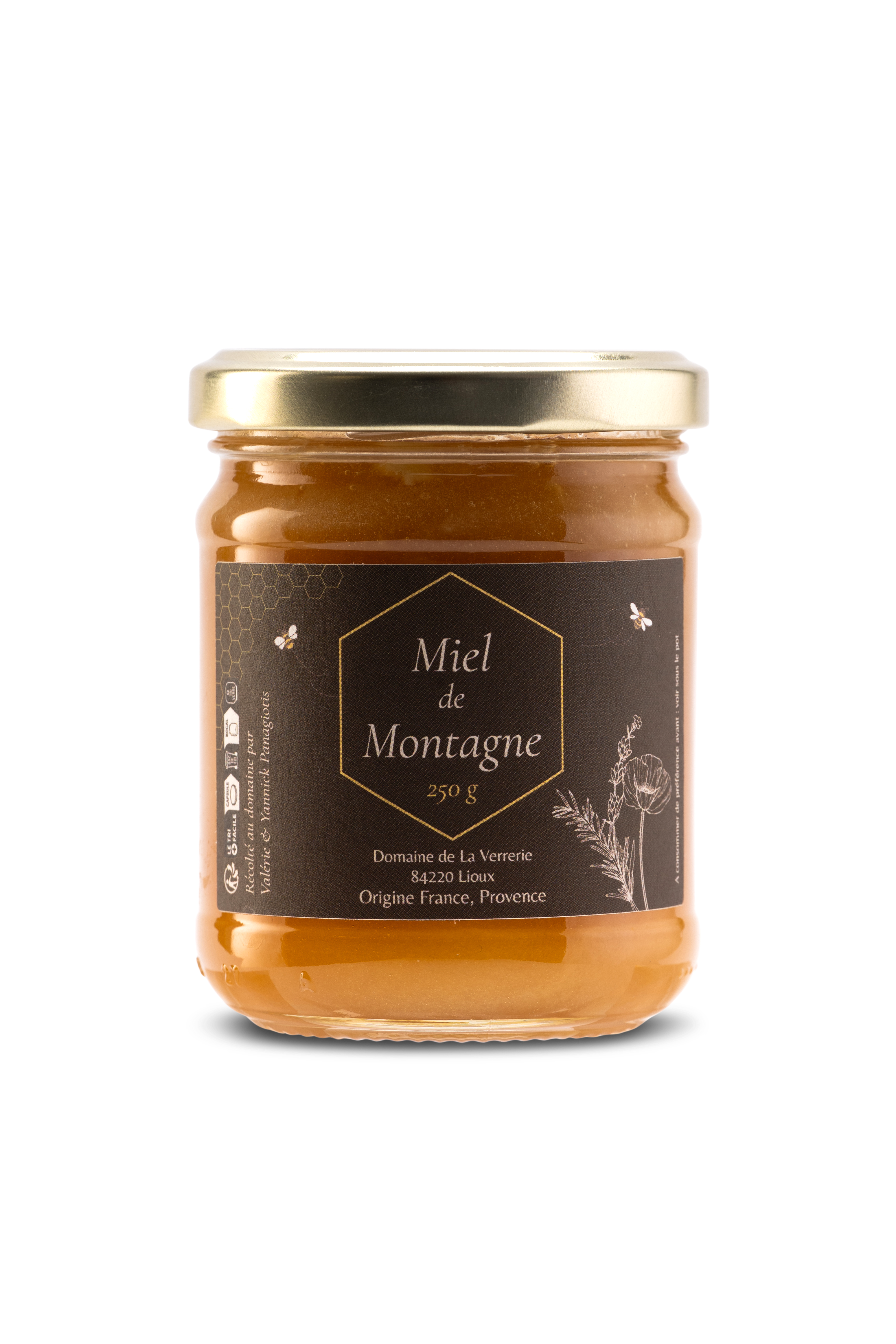 Handwerklich hergestellter Berghonig – 250 g