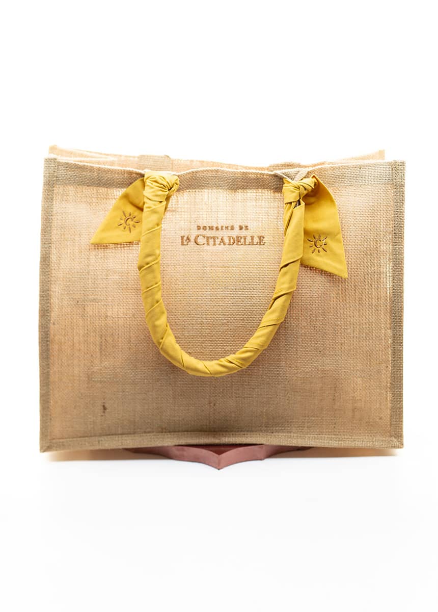 Burlap bag