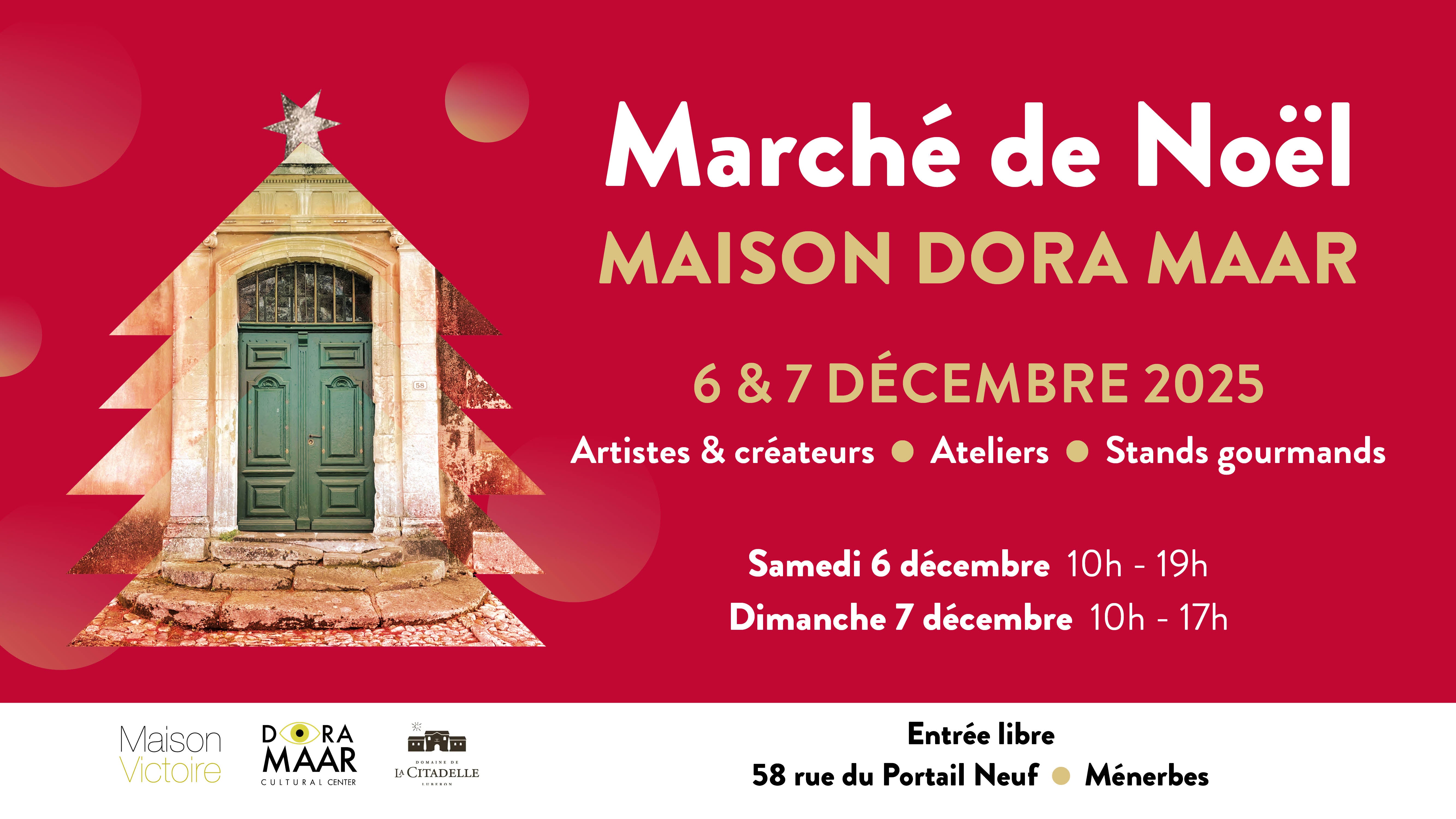 Le Marché de Noël de la Maison Dora Maar