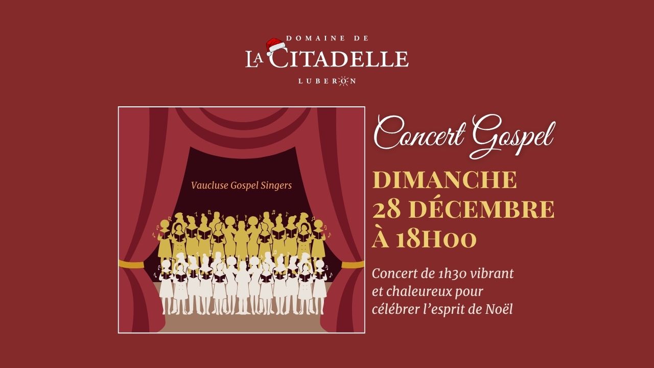 Un concert gospel pour célébrer la magie de Noël !