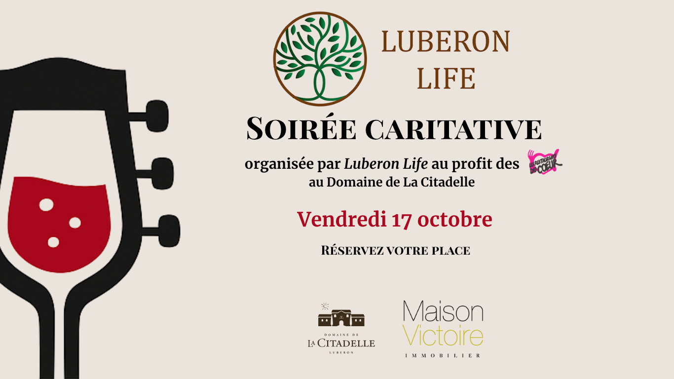 Soirée caritative - Luberon Life